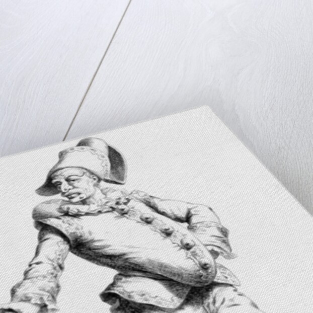 Italian Comedy Figure Polichinelle by Anonymous