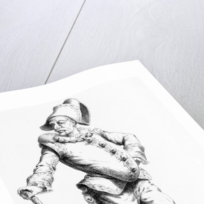 Italian Comedy Figure Polichinelle by Anonymous