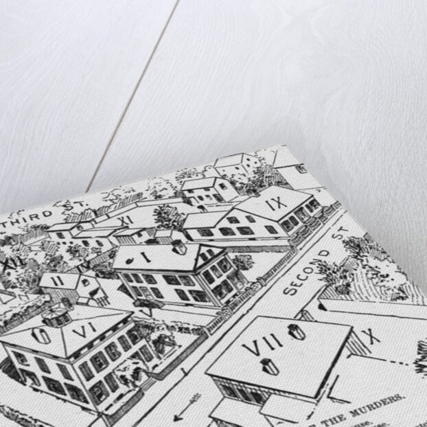 Vicinity of Lizzie Borden Murders by Anonymous