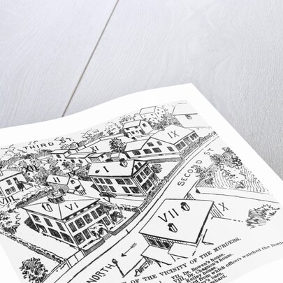 Vicinity of Lizzie Borden Murders by Anonymous