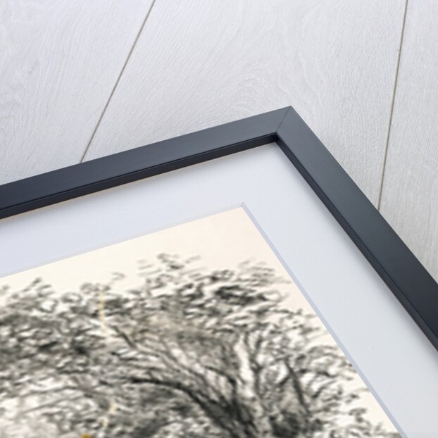 Jean-Jacques Rousseau with Madame D'Epinay by Anonymous