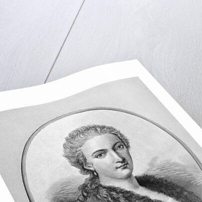 Portrait of Mathematician Maria Gaetana Agnesi by Anonymous