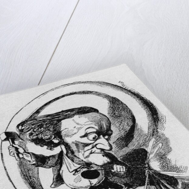 Caricature of the Human Ear by Anonymous