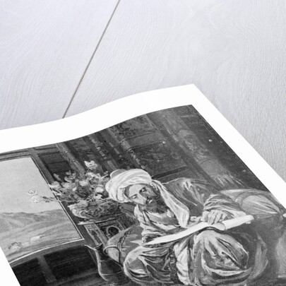 Omar Khayyam Working Out the 1074 A.D. Calendar by Anonymous
