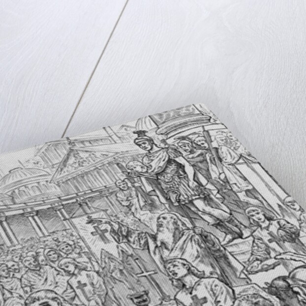Constantine the Great Dedicating Constantinople by Anonymous