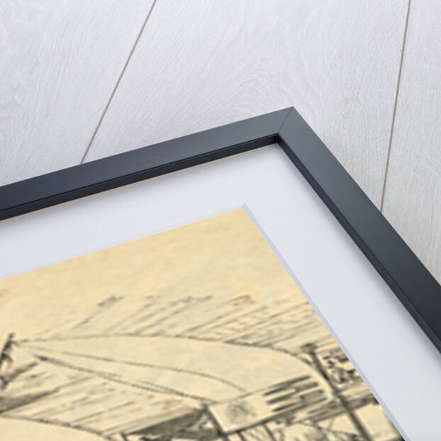 Galley Ship on the Seas by Anonymous