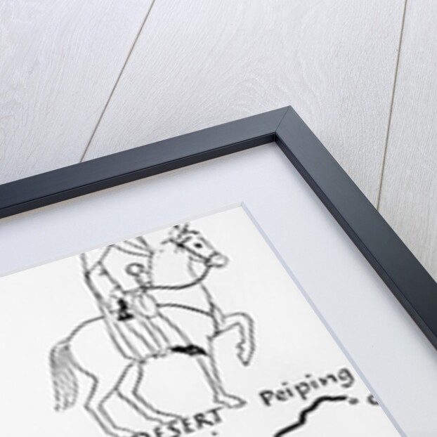 Map of Marco Polo's Travels by Anonymous