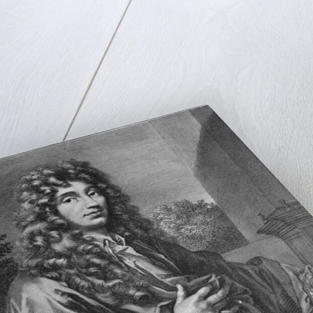 Portrait of Physicist Christiaan Huygens by Anonymous