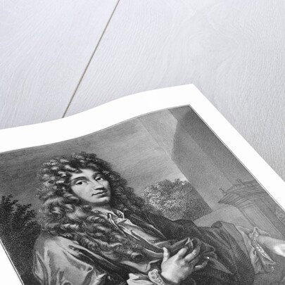 Portrait of Physicist Christiaan Huygens by Anonymous