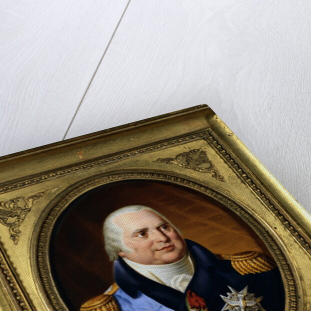 Portrait de Louis XVIII, King of France by Anonymous