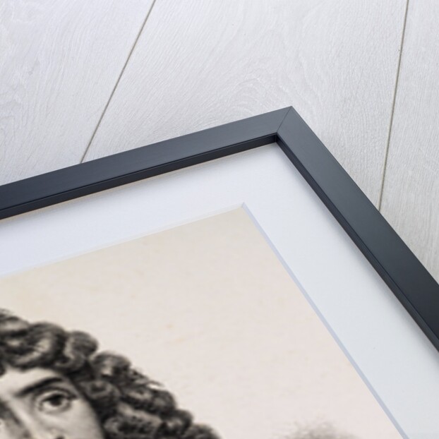 Portrait Engraving of Moliere by Anonymous