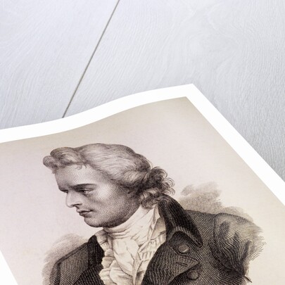 Portrait of Friedrich von Schiller by Anonymous