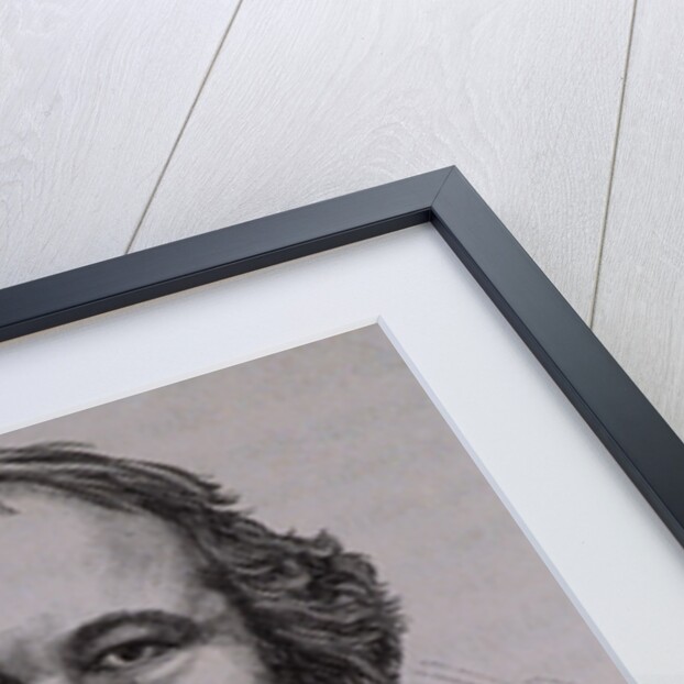 19th Century Engraving of Russian Revolutionary Anarchist Mikhail Aleksandrovitch Bakounine by Anonymous