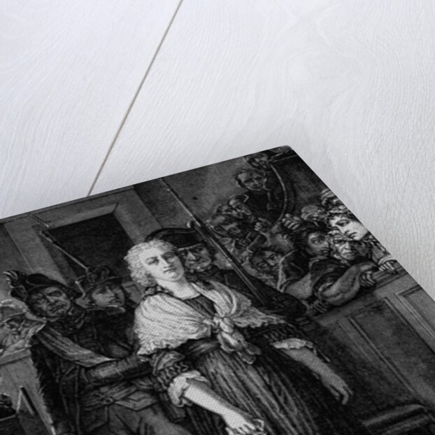 19th Century Portrait of Marie-Antoinette from L'Histoire de France by Henri Jean Guillaume Martin