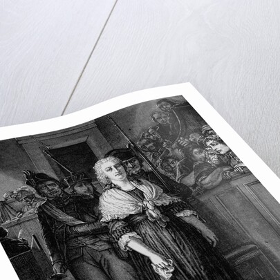 19th Century Portrait of Marie-Antoinette from L'Histoire de France by Henri Jean Guillaume Martin