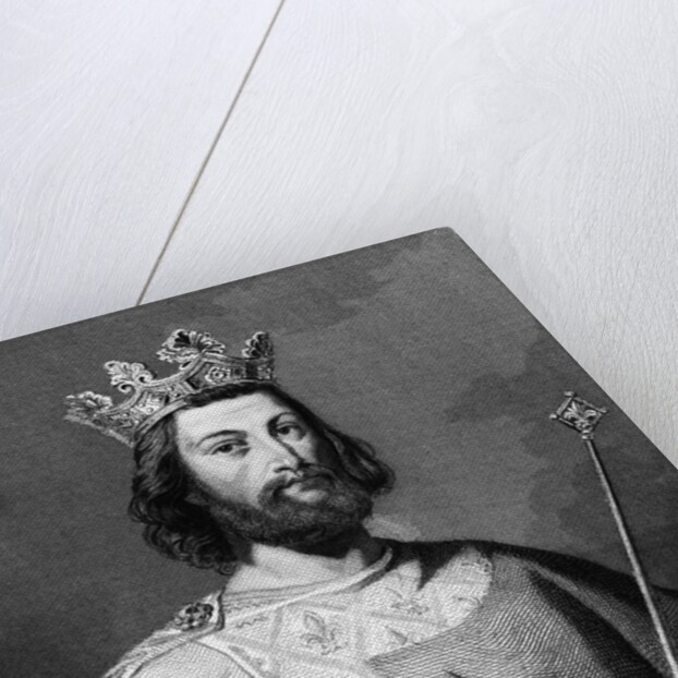 Louis VII by Jacques Etienne Pannier