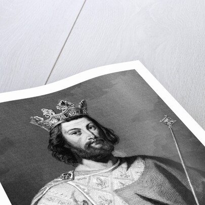 Louis VII by Jacques Etienne Pannier