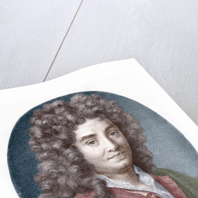 Portrait of Jean de La Bruyere by Anonymous