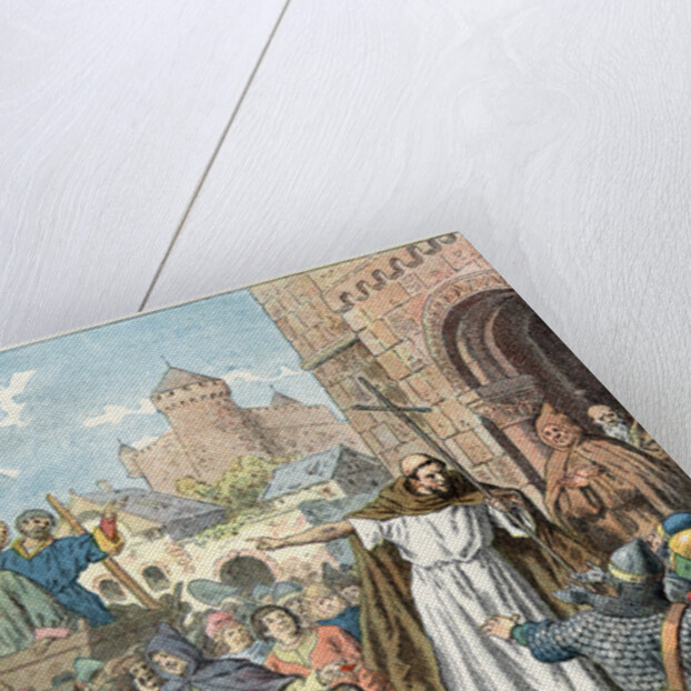 Peter the Ermit Preaching the First Crusade by Anonymous