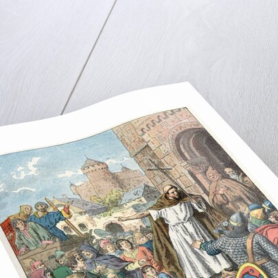 Peter the Ermit Preaching the First Crusade by Anonymous