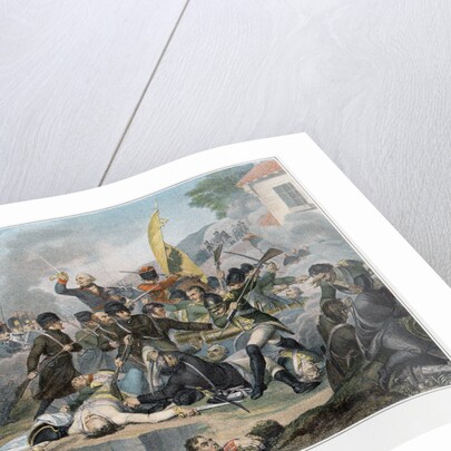 Bataille de Cassano Illustration in Victoires et Conquetes des Armees Francaises by Anonymous