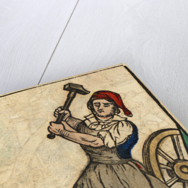 Charron - Wagner Woodblock Print by Anonymous
