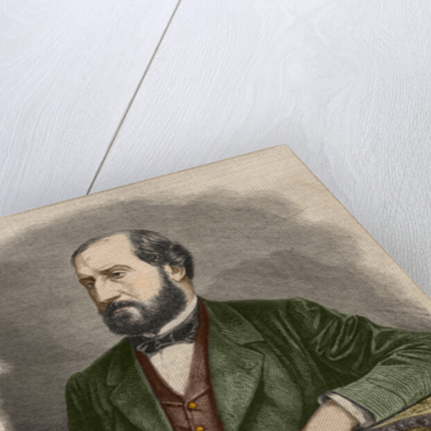 Emile Augier Engraving by Anonymous