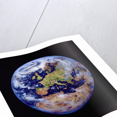 Earth from space by Anonymous