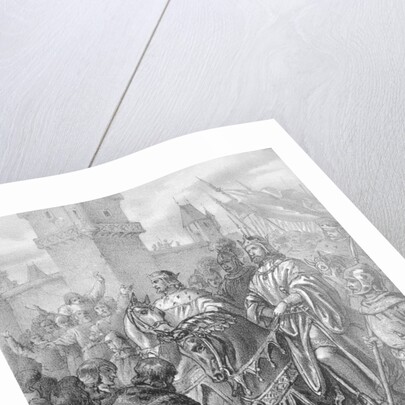 Frederick II Riding on Horseback by Anonymous