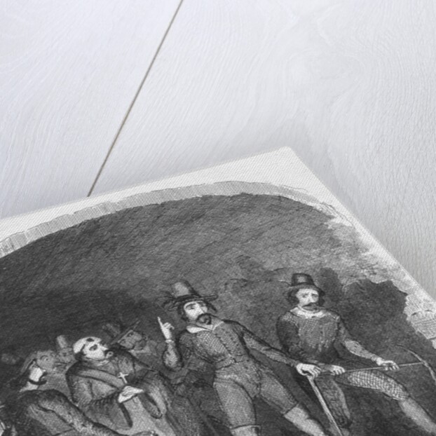 Guy Fawkes and Others Attempting Gunpowder Plot by Anonymous