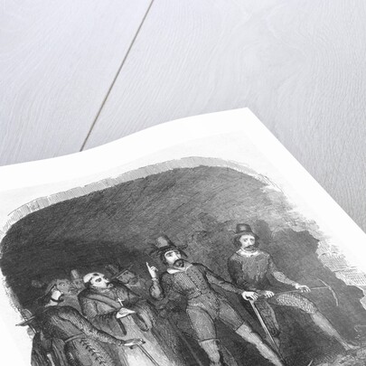 Guy Fawkes and Others Attempting Gunpowder Plot by Anonymous