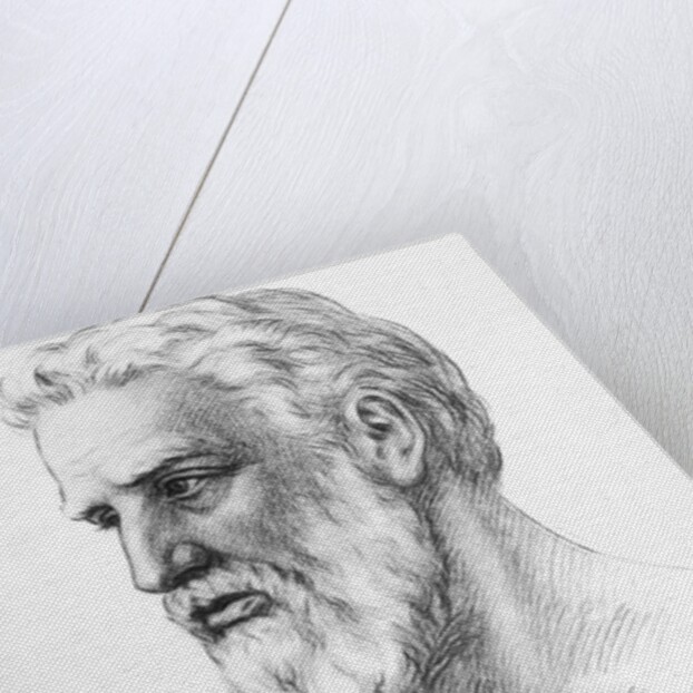 Portrait Illustration of Pythagoras by Anonymous