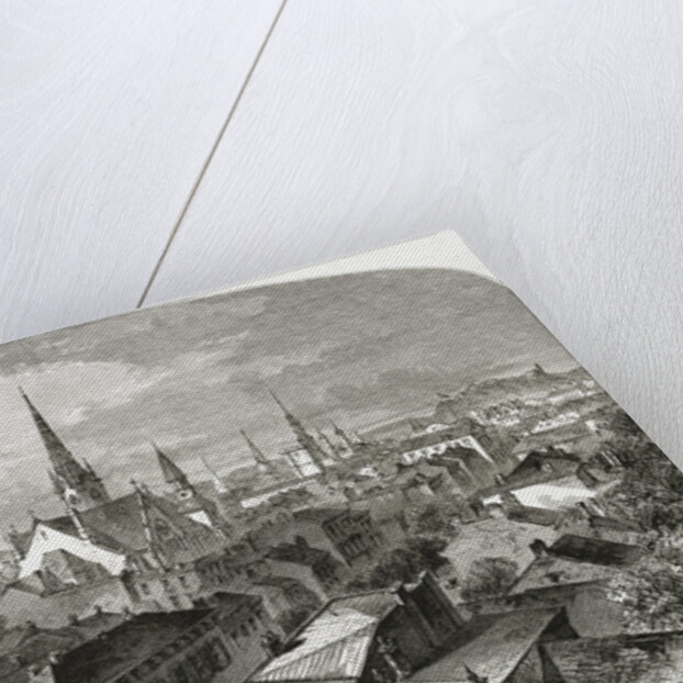 Engraved Scene of Cincinnati by Anonymous