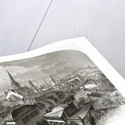 Engraved Scene of Cincinnati by Anonymous