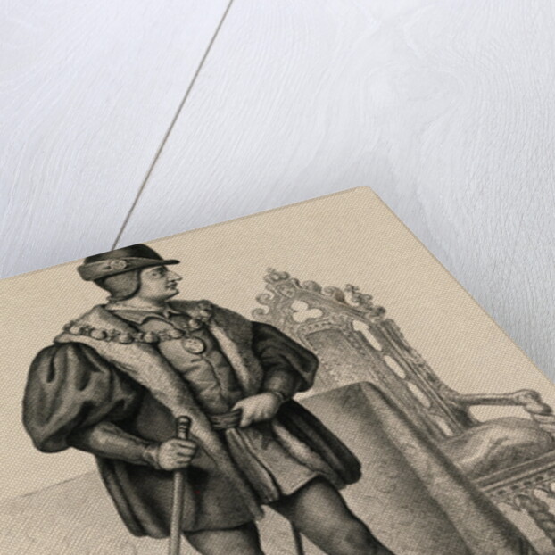 Portrait of Louis XI by Anonymous