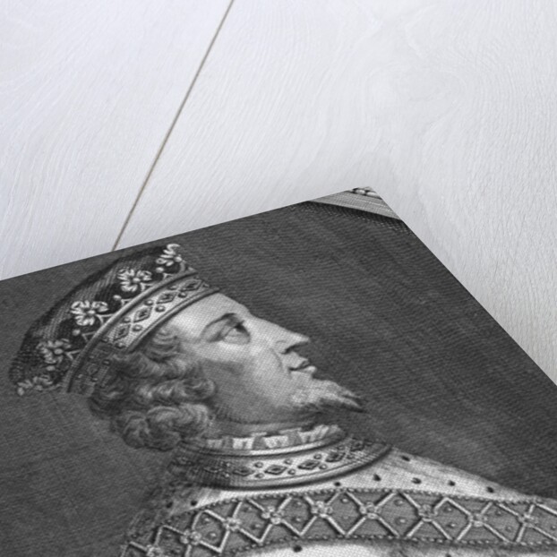 Profile Drawing of King Richard II by Anonymous