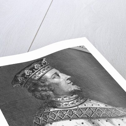 Profile Drawing of King Richard II by Anonymous