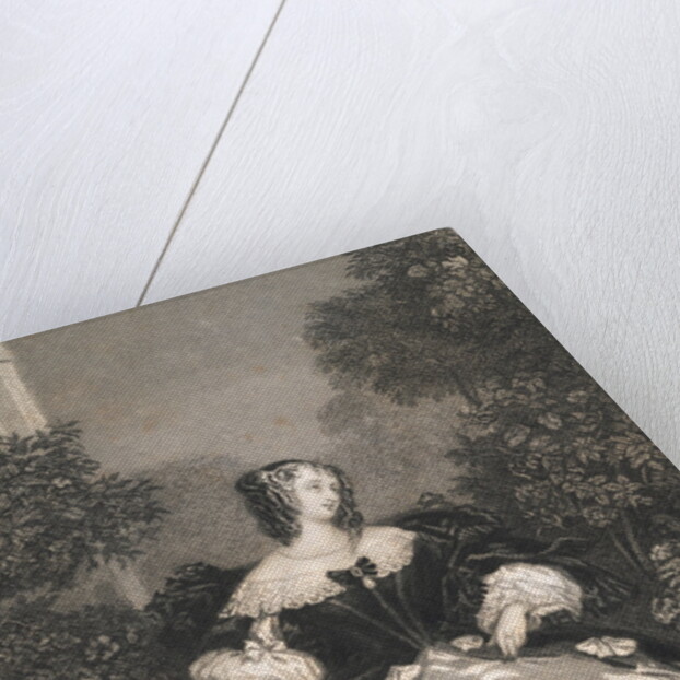 Portrait of Louise La Valliere by Anonymous
