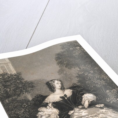 Portrait of Louise La Valliere by Anonymous
