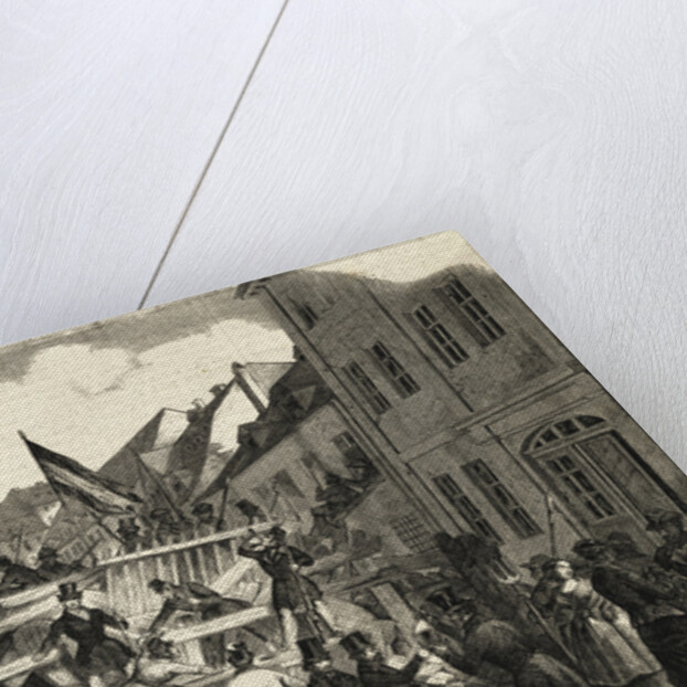 Citizens near Wooden Heap by Anonymous