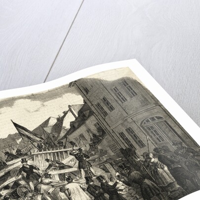 Citizens near Wooden Heap by Anonymous