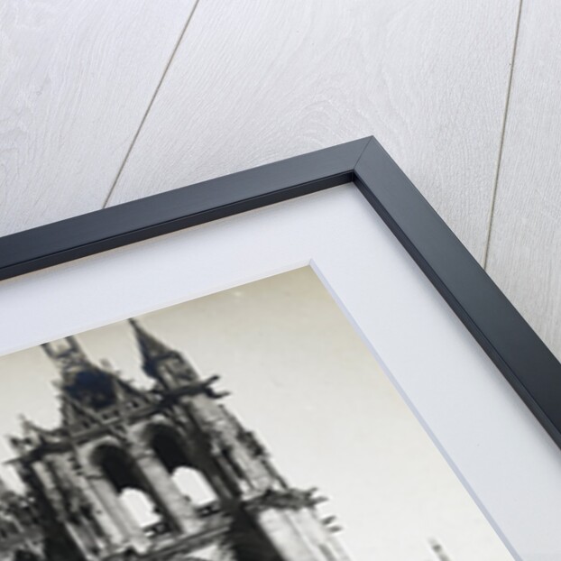 Exterior of the Amiens Cathedral by Anonymous