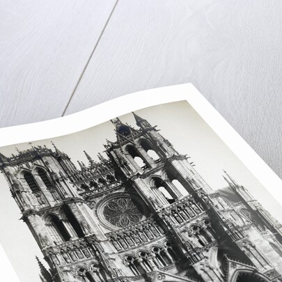 Exterior of the Amiens Cathedral by Anonymous