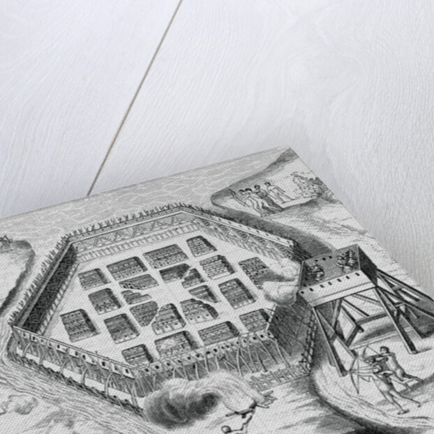 Fortified Onondaga Village by Anonymous