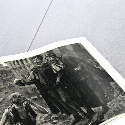 Hamlet And Horatio In The Graveyard by Anonymous