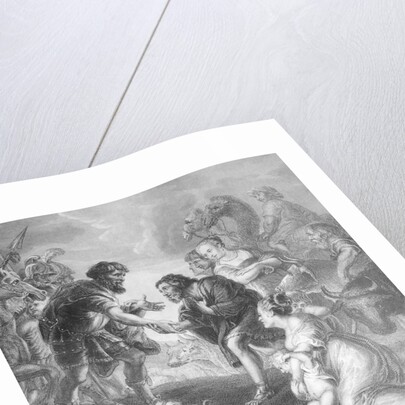 Esau Greeting Jacob by Anonymous