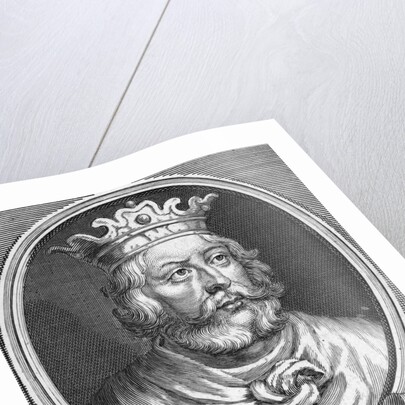 Childebert I Engraving by Anonymous