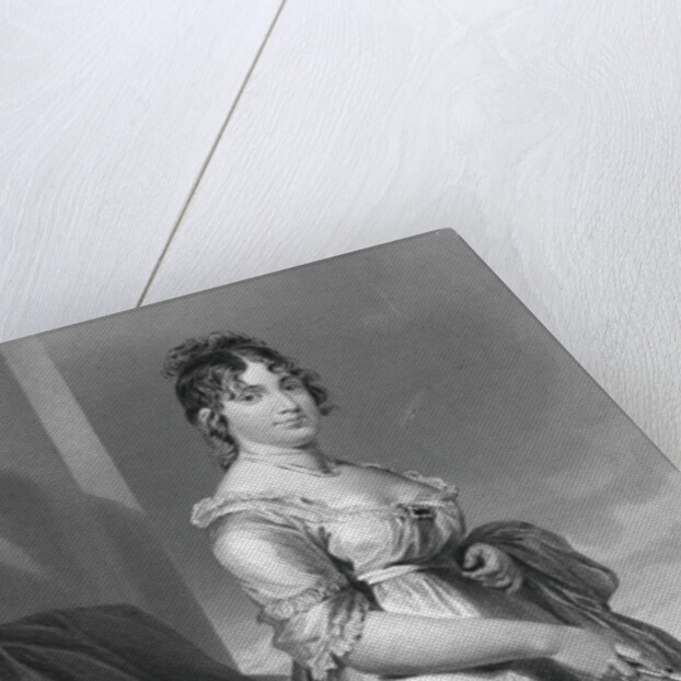 Drawing of Dolley Madison Pausing by Anonymous
