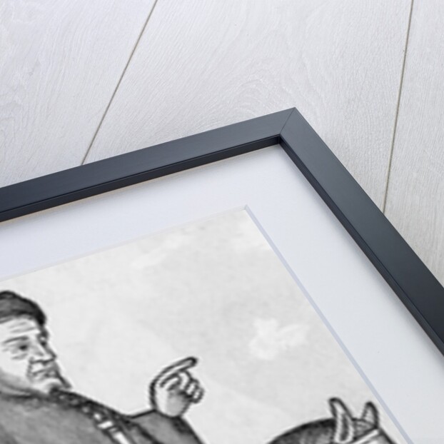 Print of Geoffrey Chaucer by Anonymous