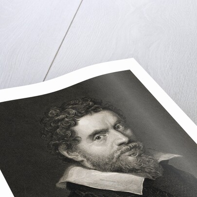 Engraved Portrait of Ben Jonson by Anonymous